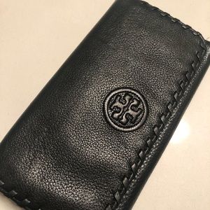 Leather Tory Burch Wallet